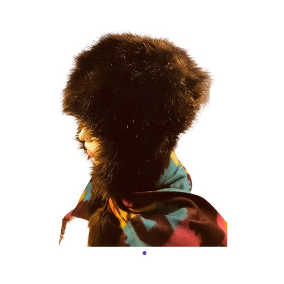 Faux fur hat Russian style - Picture 5 of 6